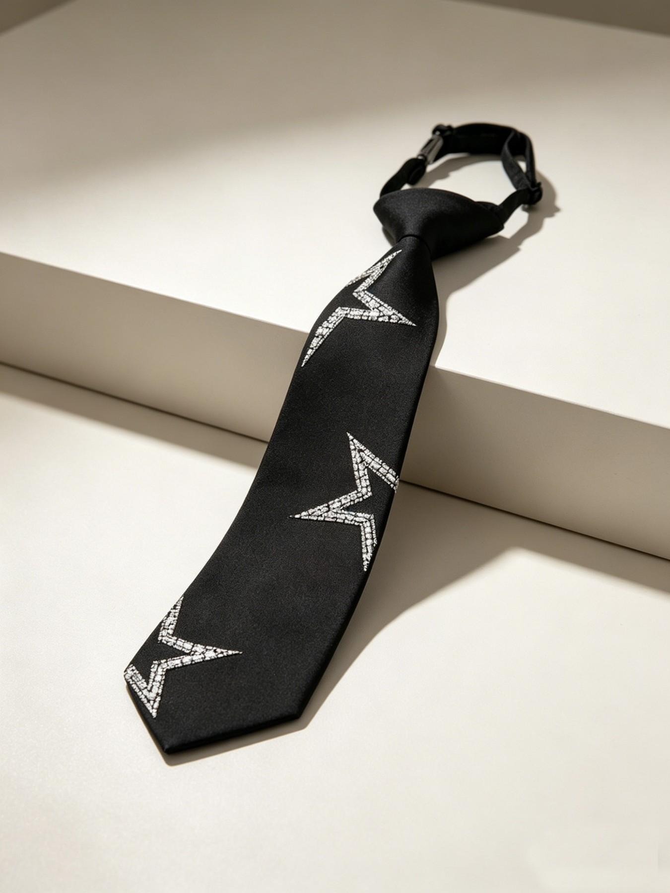 Bow Tie Pre Tied - Nœud papillon pré-noué à sequins en