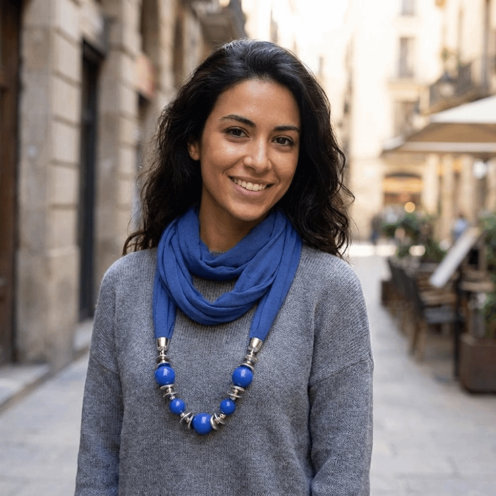 Nouveau foulard en mousseline  - Infinity Scarf Knit avis et prix