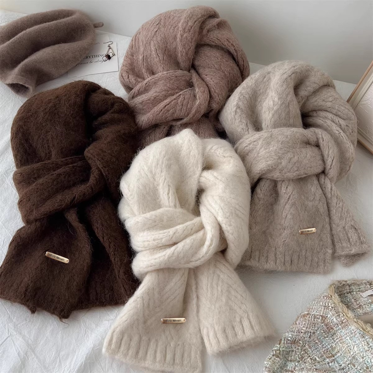 Écharpe en laine de haute qual - Muffler Men Wool avis et prix