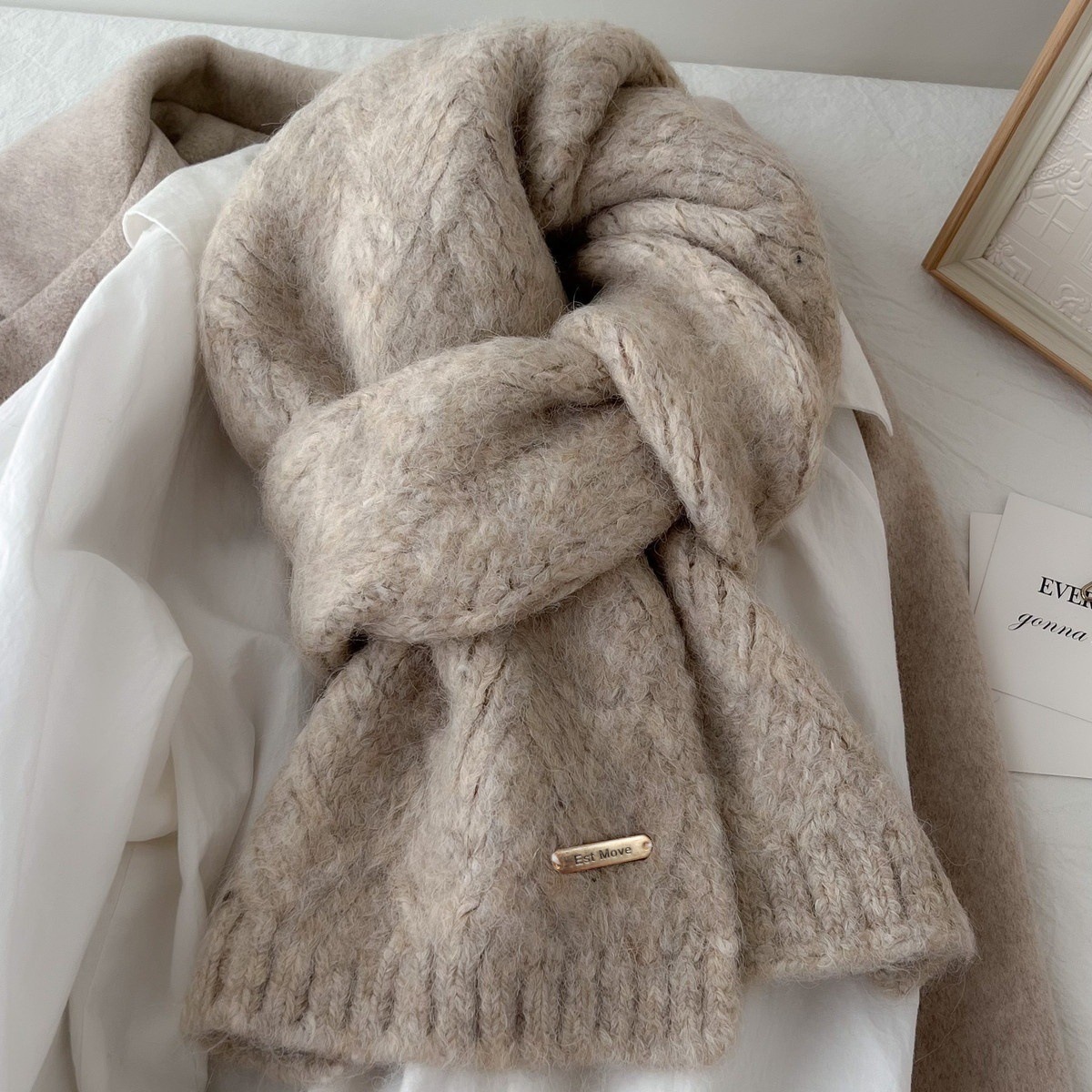Écharpe en laine de haute qual - Muffler Men Wool avis et prix