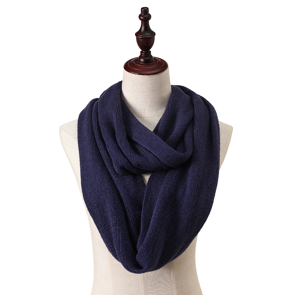 Écharpe infinie en maille côte - Infinity Scarf Knit avis et prix