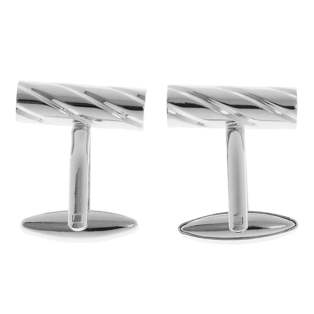 Boutons de manchette en forme  - Tie Clip Silver avis et prix