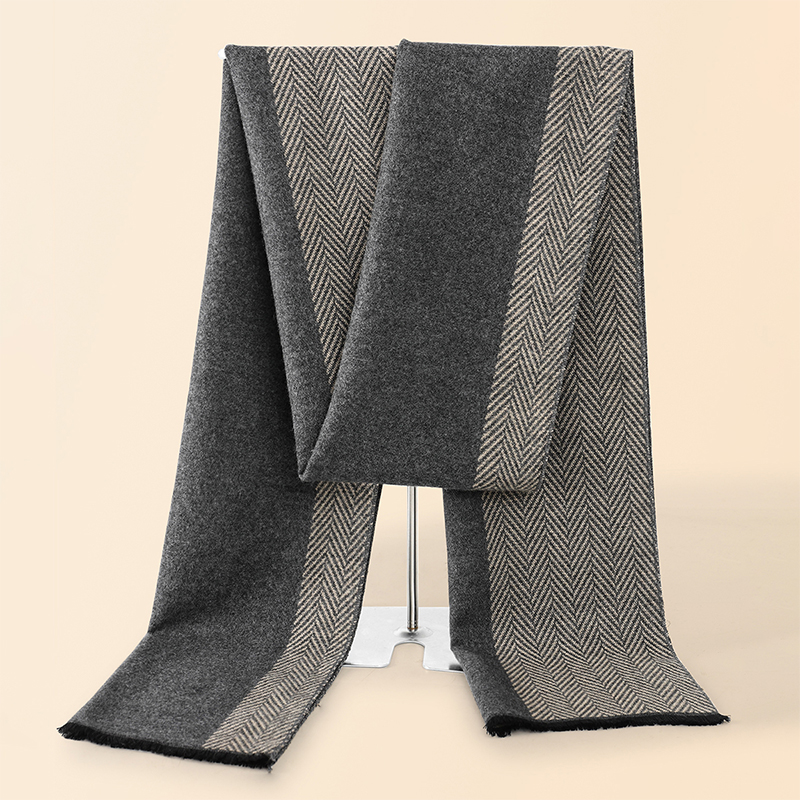 Luxe hiver hommes écharpe châl - Muffler Men Wool avis et prix